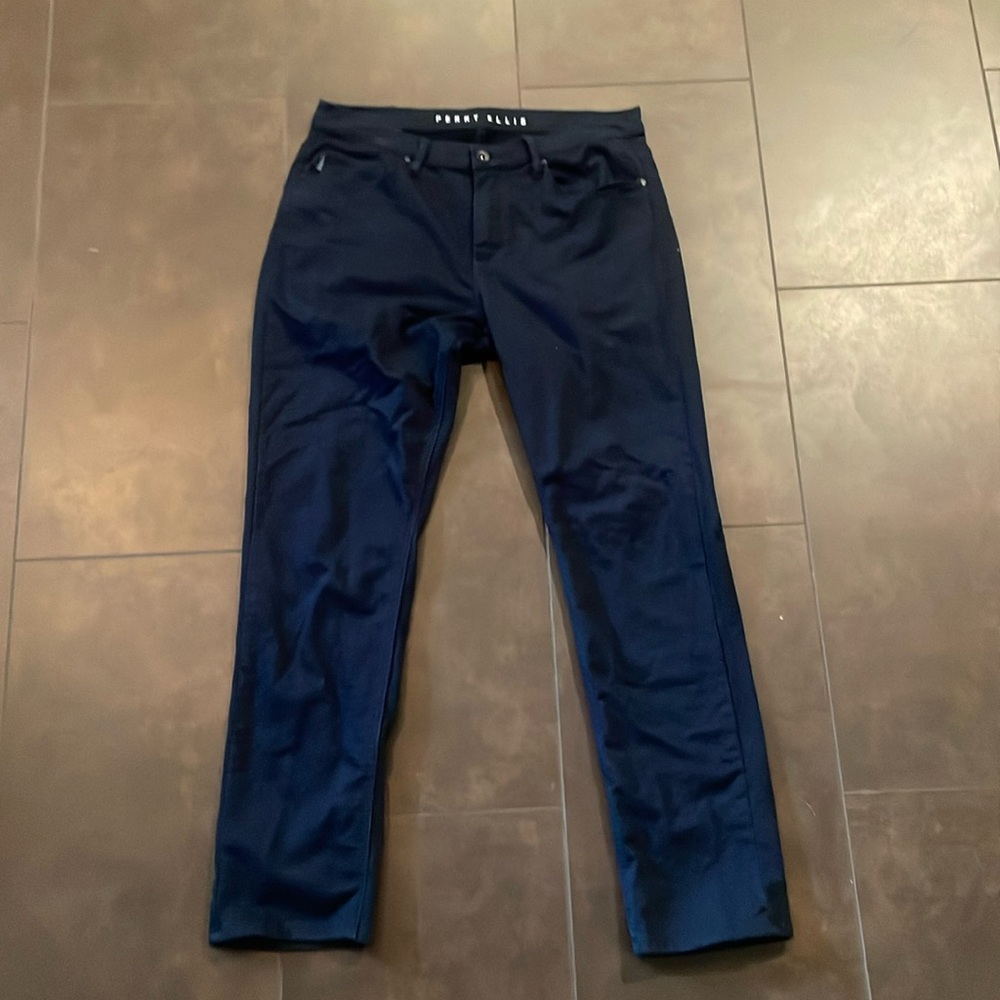 Perry Ellis navy slim fit stretch jeans size 34x32
